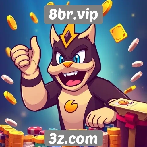 Características principais do site 8br.vip